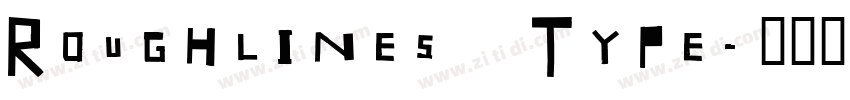 Roughlines Type字体转换